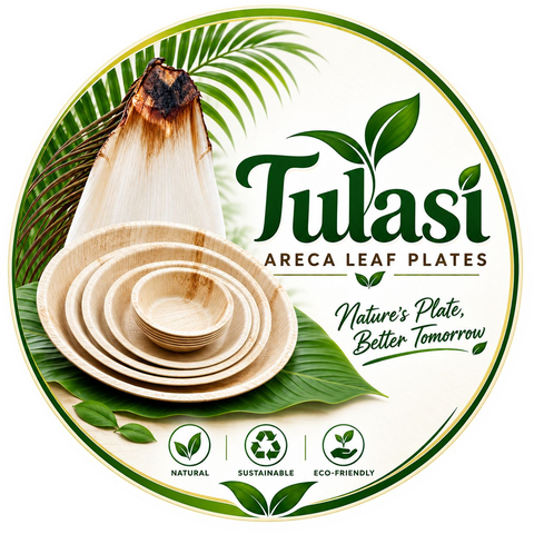 Tulasi Areca Leaf Plates