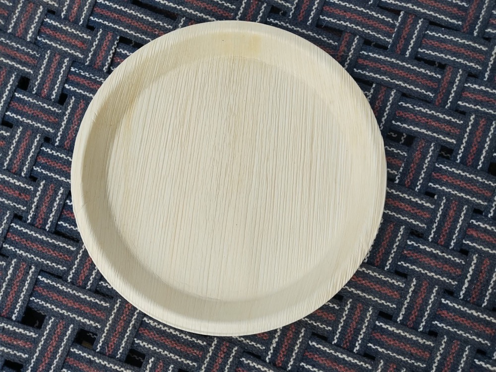 Tulasi Areca Leaf round plate